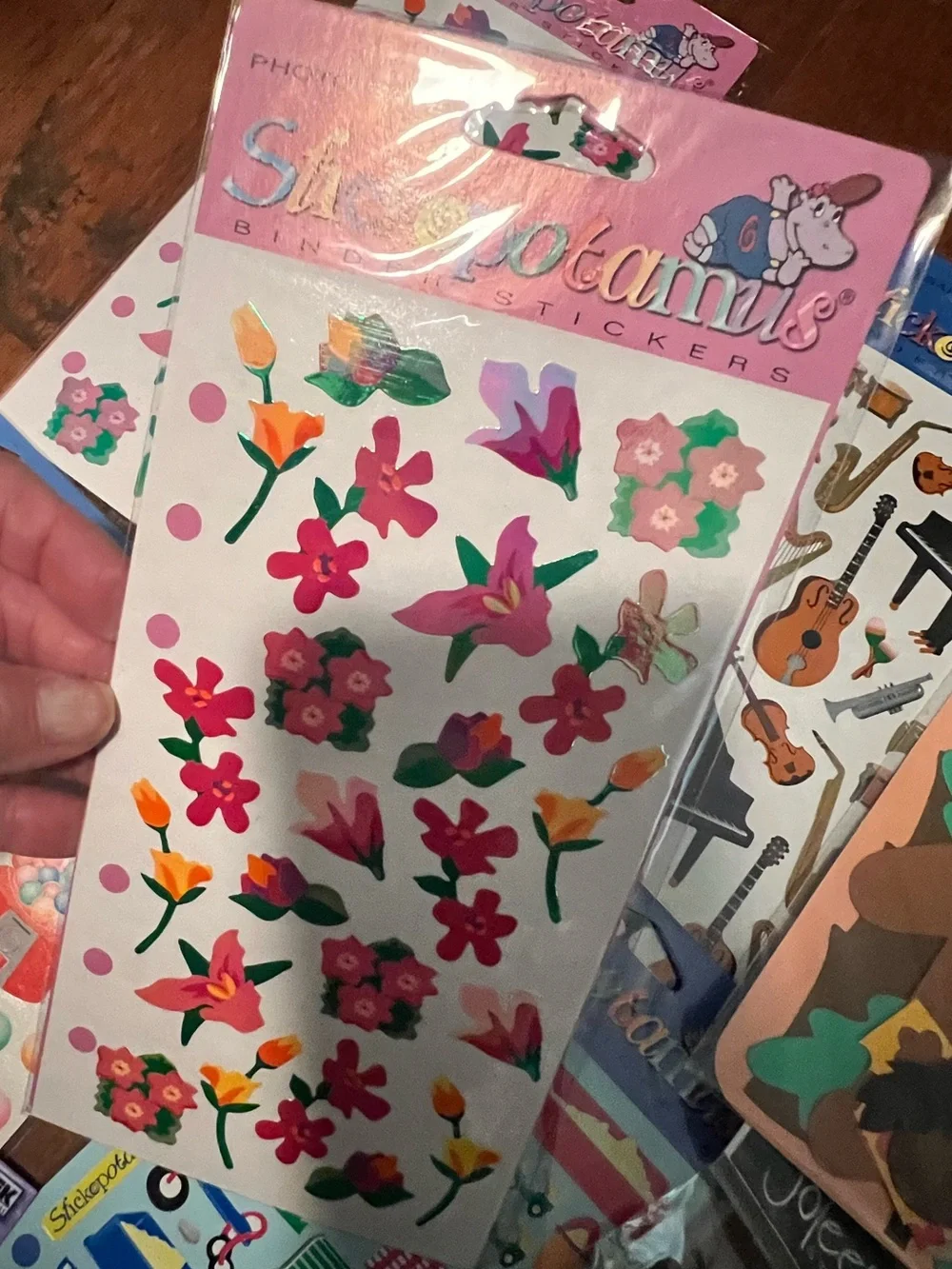 Scrapbook Bundle Stickopotamus and Paperikon Party Sticker Pack - Multicolor New